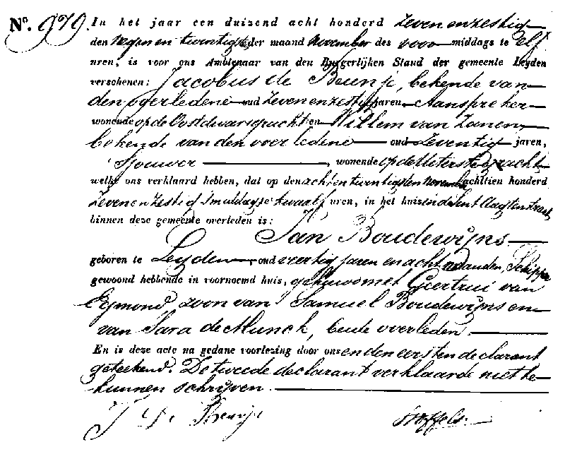 18671129 ovl akte 979 Jan Boudewijns ev Geertrui v Egmond